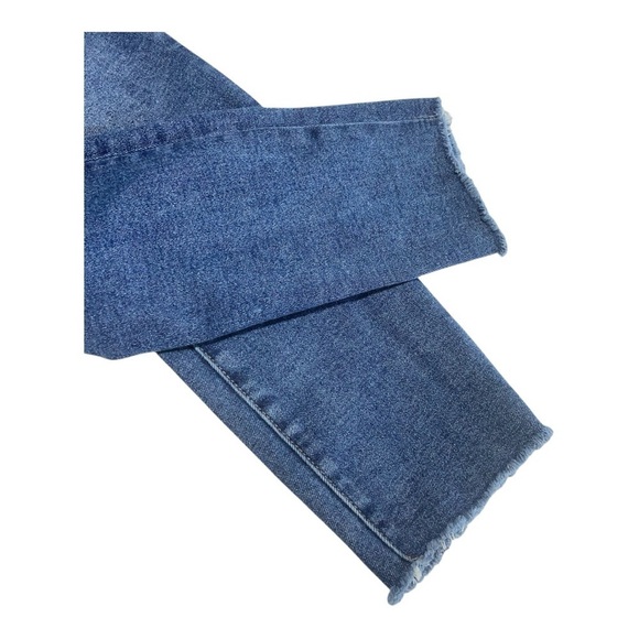 Max Studio Womens Jeans 10 Blue Indigo Dark Wash High Rise Skinny LM3180021 - Picture 5 of 10